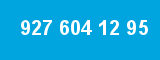 927 604 12 95